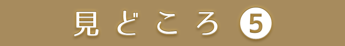 見どころ5