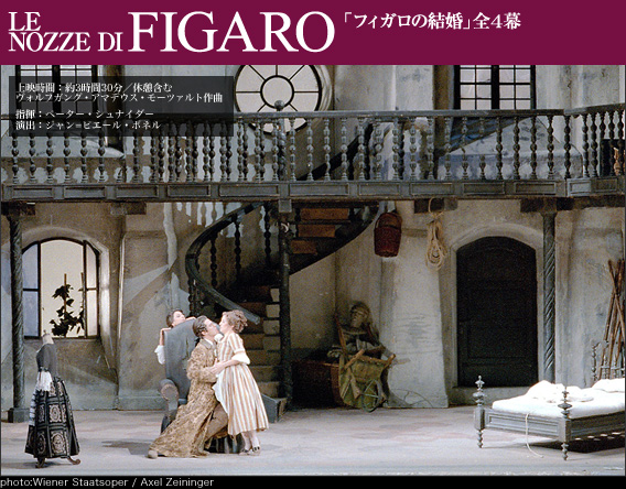 LE NOZZE DI FIGARO「フィガロの結婚」全4幕
